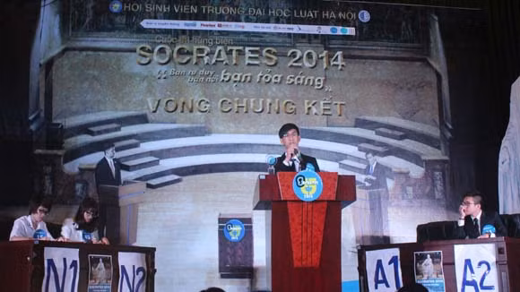 Chung kết cuộc thi hùng biện Socrates 2014 ảnh 4