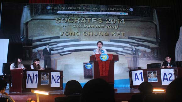 Chung kết cuộc thi hùng biện Socrates 2014 ảnh 3