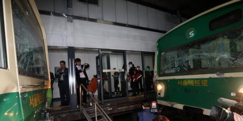 Hàn Quốc: Tai nạn tàu điện ngầm khiến 200 người bị thương ảnh 1 Hàn Quốc: Tai nạn tàu điện ngầm khiến 200 người bị thương ảnh 1