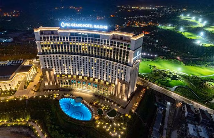 FLC Hạ Long, công trình được xây dựng trên một đồi than khai thác trái phép cũ của Quảng Ninh