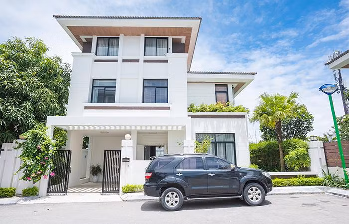 Kiến trúc Địa Trung Hải phóng khoáng, ấn tượng của biệt thự đồi view vịnh đắt giá