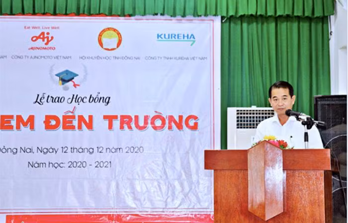 Ông Thái Bảo – Phó chủ tịch UBND tỉnh Đồng Nai đánh giá cao những đóng góp của các doanh nghiệp trong góp phần an sinh xã hội. Ông Thái Bảo – Phó chủ tịch UBND tỉnh Đồng Nai đánh giá cao những đóng góp của các doanh nghiệp trong góp phần an sinh xã hội.