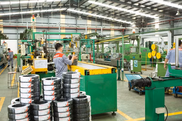 Sản xuất dây cáp điện tại CADIVI Sản xuất dây cáp điện tại CADIVI