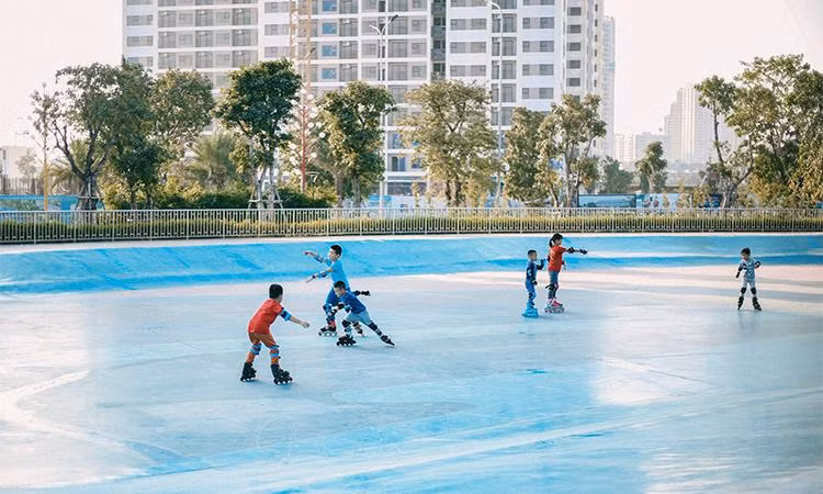 Sân chơi cho trẻ nhỏ tại Vinhomes Smart City Sân chơi cho trẻ nhỏ tại Vinhomes Smart City