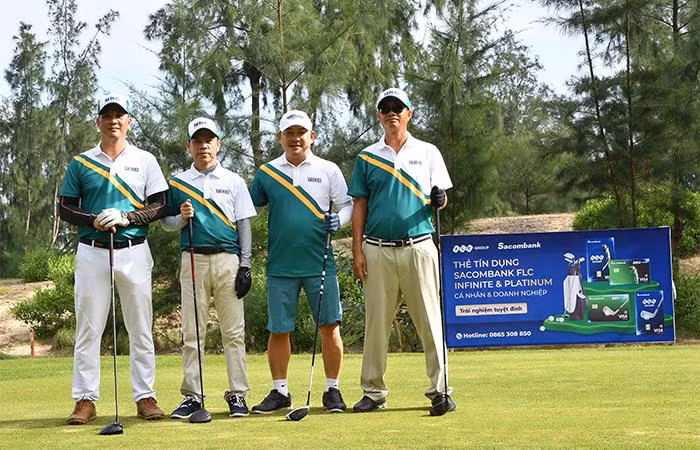 Ngân hàng Sacombank đồng hành cùng giải đấu FCA Golf Tournament 2021