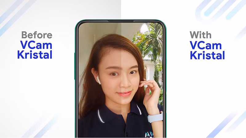 VCam Kristal giúp hiện thực hóa trải nghiệm màn hình vô khuyết trên điện thoại thông minh của VinSmart VCam Kristal giúp hiện thực hóa trải nghiệm màn hình vô khuyết trên điện thoại thông minh của VinSmart