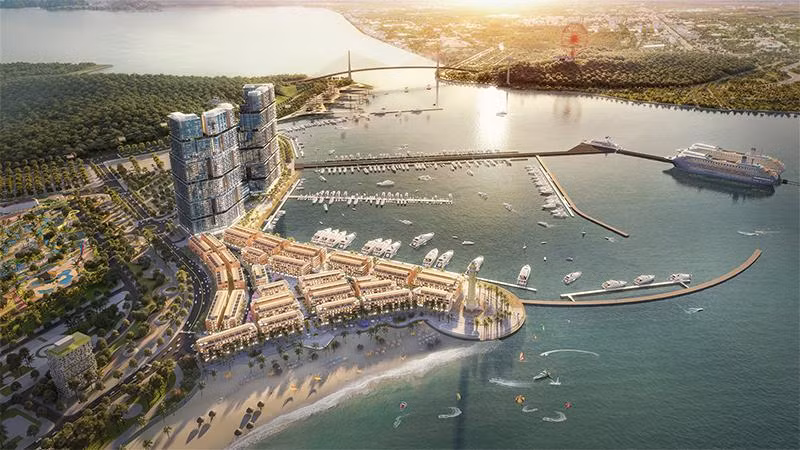 Toàn cảnh tổ hợp BĐS, giải trí Sun Marina Town. Toàn cảnh tổ hợp BĐS, giải trí Sun Marina Town.