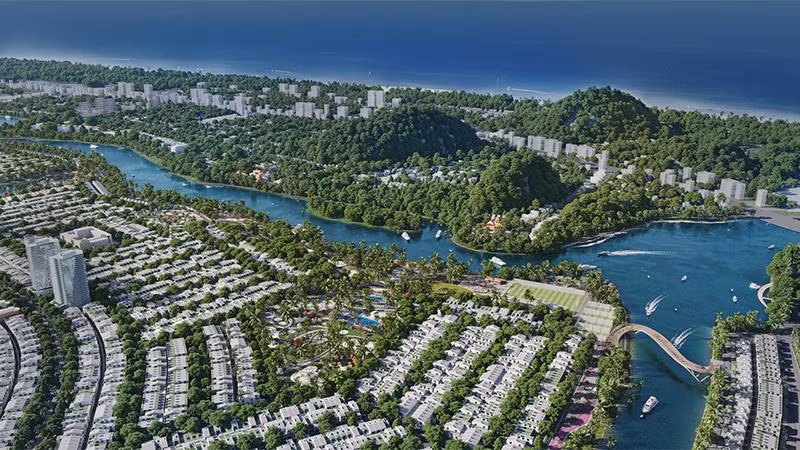 Sun Riverpolis hưởng thụ diện tích mặt nước rộng lớn Sun Riverpolis hưởng thụ diện tích mặt nước rộng lớn