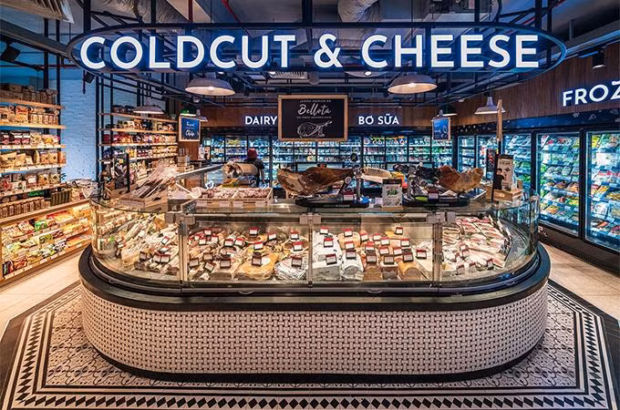 Annam Gourmet mang đến các sản phẩm nhập khẩu cao cấp với khu vực lounge rượu vang và thưởng thức đồ Âu tinh tế đầu tiên tại Hà Nội