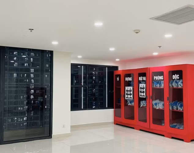 Gian lánh nạn PCCC được Vinhomes đầu tư theo đúng quy định, đảm bảo an toàn tối đa cho cư dân
