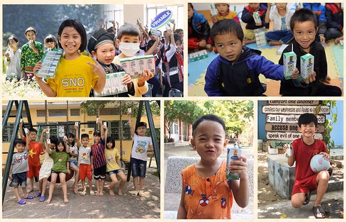 Mọi người đều có thể góp thêm “điểm xanh” cùng tạo nên nhiều “vùng xanh hy vọng” và mang 1 triệu ly sữa được trao tặng đến trẻ em khó khăn