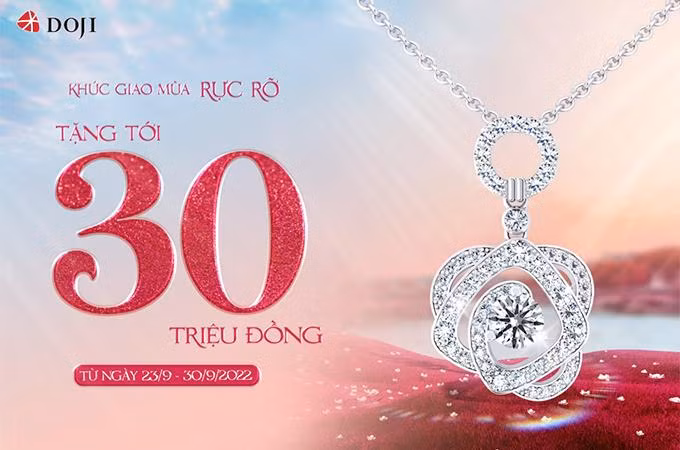 Khúc giao mùa rực rỡ cùng Trang sức DOJI