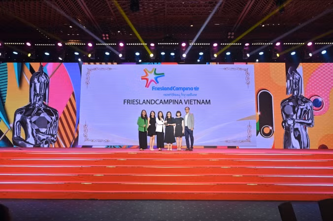 FrieslandCampina Việt Nam đã vinh dự 3 lần liên tiếp giữ vững vị trí cao của giải thưởng Nơi làm việc tốt nhất châu Á năm 2023” FrieslandCampina Việt Nam đã vinh dự 3 lần liên tiếp giữ vững vị trí cao của giải thưởng Nơi làm việc tốt nhất châu Á năm 2023”