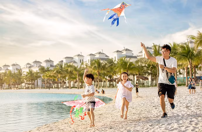 Trải nghiệm không gian nghỉ dưỡng như ở biển giữa lòng nội đô