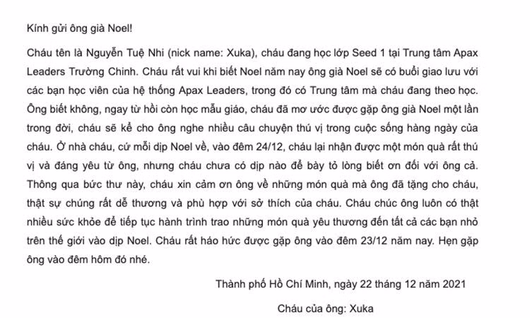 Các em nhỏ học được cách bày tỏ lòng biết ơn và có một kỷ niệm tuổi thơ thật đẹp