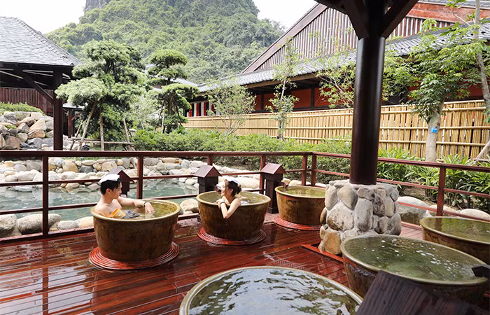 Khu nghỉ dưỡng suối khoáng nóng chuẩn Nhật Yoko Onsen Quang Hanh