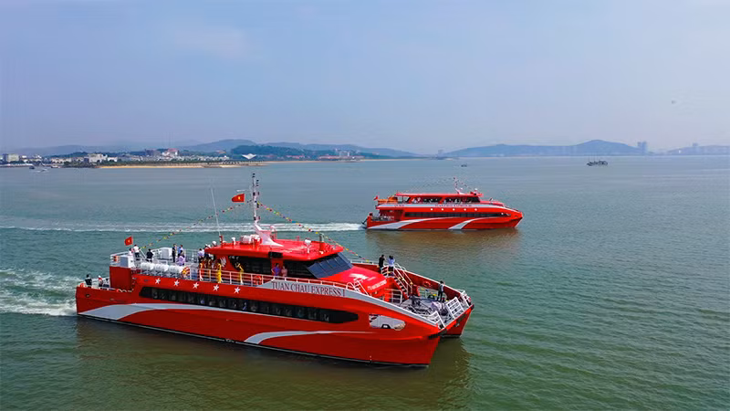Tàu cao tốc Tuần Châu - Cô Tô