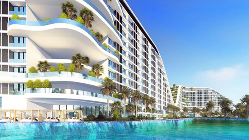 Bể bơi dài nhất Việt Nam tại FLC Grand Hotel Quy Nhon (Ảnh phối cảnh) Bể bơi dài nhất Việt Nam tại FLC Grand Hotel Quy Nhon (Ảnh phối cảnh)
