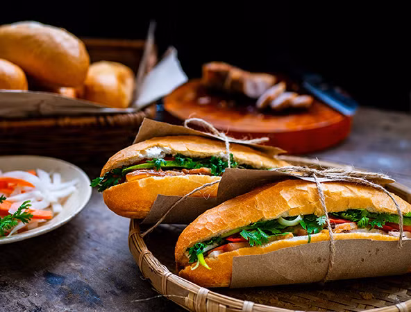 Bánh mỳ nằm trong top những món ăn đường phố ngon nhất thế giới Bánh mỳ nằm trong top những món ăn đường phố ngon nhất thế giới