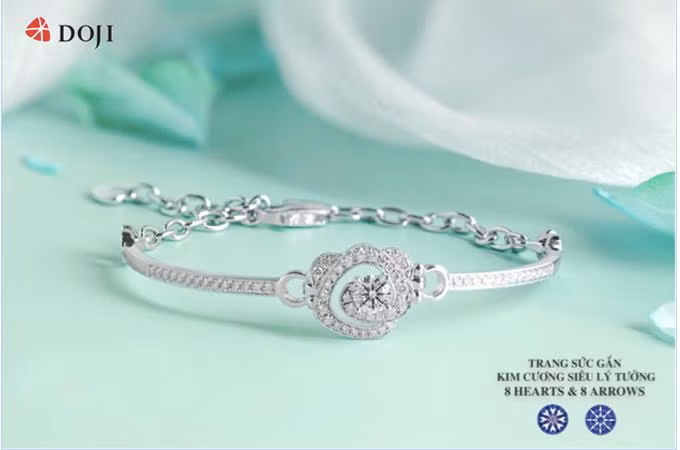 Một thiết kế trang sức kim cương mới ra mắt của thương hiệu DOJI Một thiết kế trang sức kim cương mới ra mắt của thương hiệu DOJI