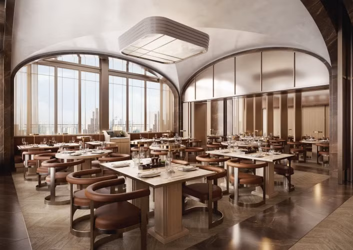 Tại Hudson Rooms, thực khách sẽ “xuyên không” về nhà ga Grand Central Station sôi động của New York thời kỳ hoàng kim những năm 1920 Tại Hudson Rooms, thực khách sẽ “xuyên không” về nhà ga Grand Central Station sôi động của New York thời kỳ hoàng kim những năm 1920