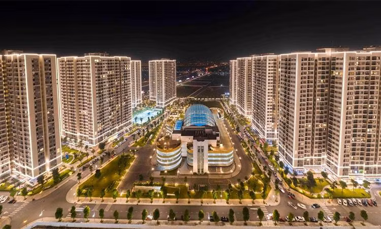 Toàn cảnh phân khu Sapphire 2 – Vinhomes Ocean Park về đêm. Toàn cảnh phân khu Sapphire 2 – Vinhomes Ocean Park về đêm.