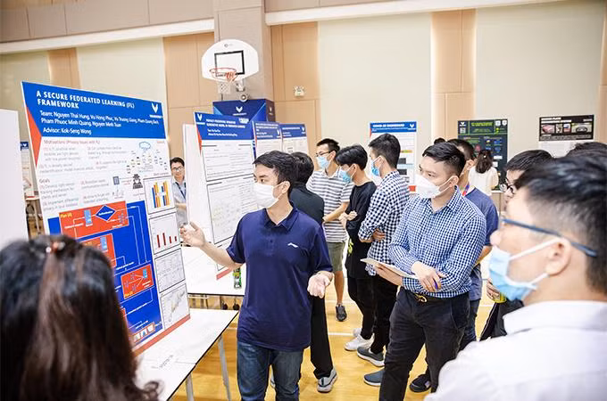 Sinh viên VinUni nghiên cứu dự án dùng dữ liệu lớn để bảo vệ thông tin cá nhân