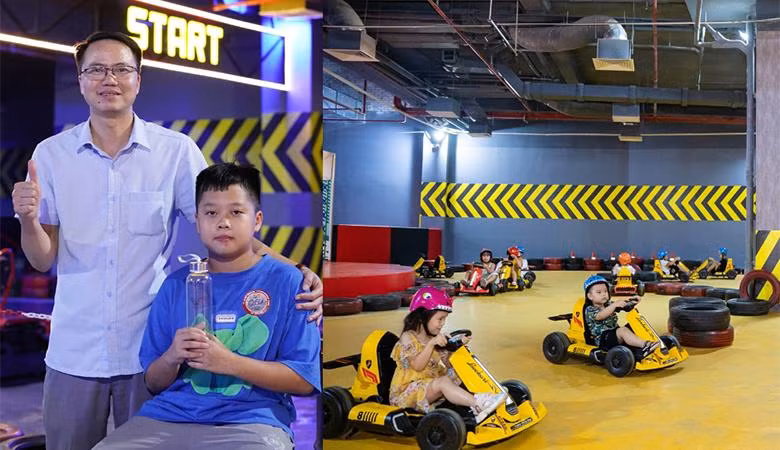 Đặc biệt, VS Racing tại Vincom Mega Mall Smart City còn có huấn luyện viên hướng dẫn cho những tay lái mới, đảm bảo an toàn cho người chơi. Đặc biệt, VS Racing tại Vincom Mega Mall Smart City còn có huấn luyện viên hướng dẫn cho những tay lái mới, đảm bảo an toàn cho người chơi.