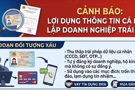 Công an Hà Nội cảnh báo thủ đoạn đánh cắp thông tin cá nhân để thành lập "doanh nghiệp ma"