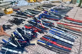 Khởi tố đối tượng mua bán 1 tấn vũ khí thô sơ, công cụ hỗ trợ trên không gian mạng