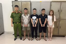 Công an xã Thanh Trì bắt giữ bốn đối tượng mua bán, sử dụng ma túy