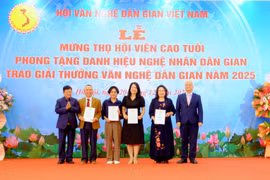 49 công trình tiêu biểu được trao Giải thưởng Văn nghệ dân gian năm 2025 
