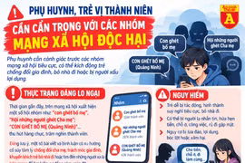 Cẩn trọng với các hội nhóm mạng xã hội độc hại
