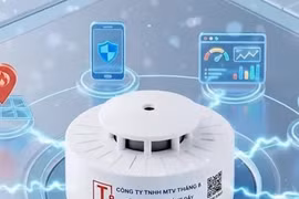 Thiết bị báo cháy không dây của CATP Hà Nội: Bảo đảm truyền tin ngay cả khi cắt điện sự cố