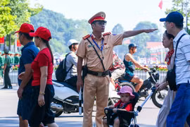 Chủ động phương án bảo đảm ATGT phục vụ nhân dân viếng Chủ tịch Hồ Chí Minh dịp 2-9