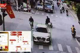 Thông báo vi phạm qua VNeTraffic chỉ sau 2 giờ phát hiện