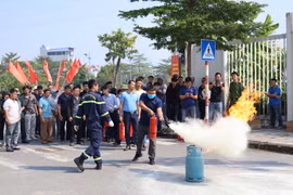 Phường Tây Tựu: Nâng cao kỹ năng PCCC&CNCH cho 200 học viên