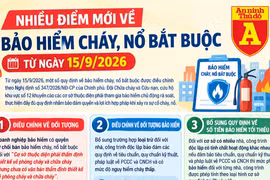 Những điểm mới về bảo hiểm cháy, nổ bắt buộc từ 15/9