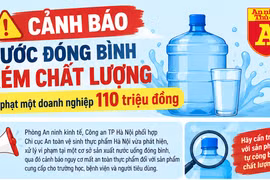 Cẩn trọng với sự tiện lợi của nước đóng bình