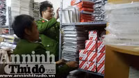 Cận cảnh kho chứa gần 2.000 sản phẩm phụ tùng ô tô nghi giả mạo các nhãn hiệu lớn