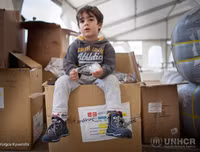 Xúc động ngắm những nụ cười tự nhiên của trẻ thơ Syria
