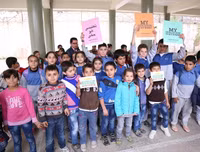 Xúc động ngắm những nụ cười tự nhiên của trẻ thơ Syria