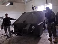 Điểm mặt những vũ khí tự chế cực 'dị' của phiến quân đối lập Syria (1)