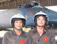 Hình ảnh ít biết về phi công QĐND Việt Nam