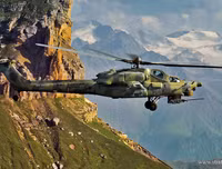 Sức mạnh đáng sợ của trực thăng tấn công Mi-28 Nga tại Syria