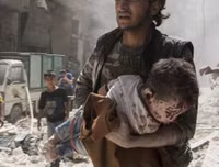Hình ảnh biết nói về cuộc chiến đẫm máu tại Syria (1)