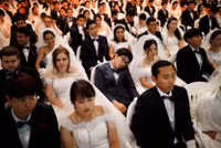 Hàng ngàn cặp đôi làm lễ kết hôn tại Gapyeong, Hàn Quốc