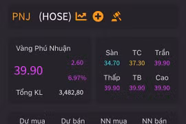 Tranh mua cổ phiếu PNJ sau thông tin không liên quan vụ buôn lậu kim cương