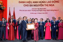 Chủ tịch Tập đoàn BRG Nguyễn Thị Nga được phong tặng danh hiệu Anh hùng Lao động