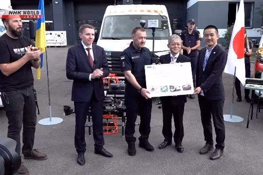 Nhật cung cấp cho Ukraine hệ thống dò mìn mới, phân tích bằng trí tuệ nhân tạo